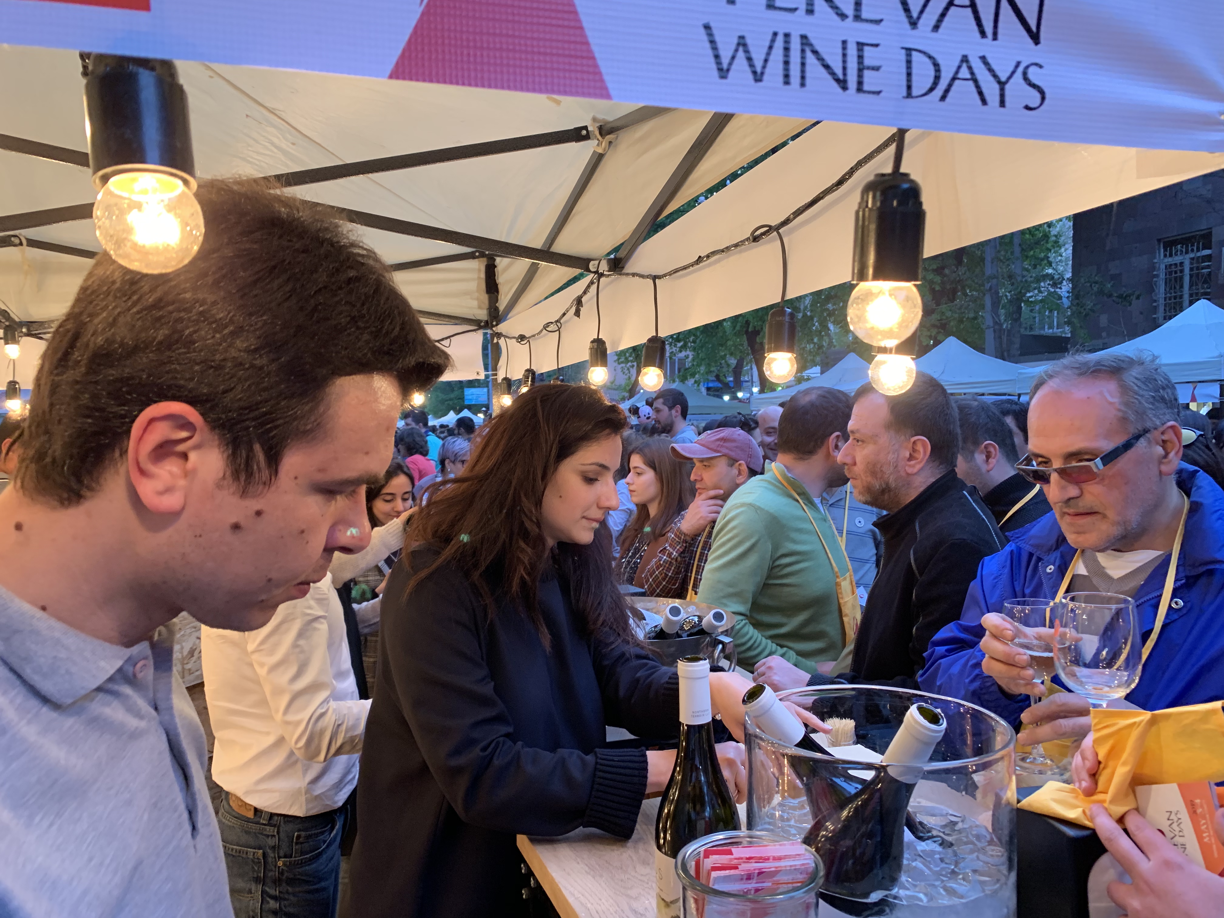 Thousands Turn Out For Wine Edm In Yerevan thousands turn out for wine edm in yerevan