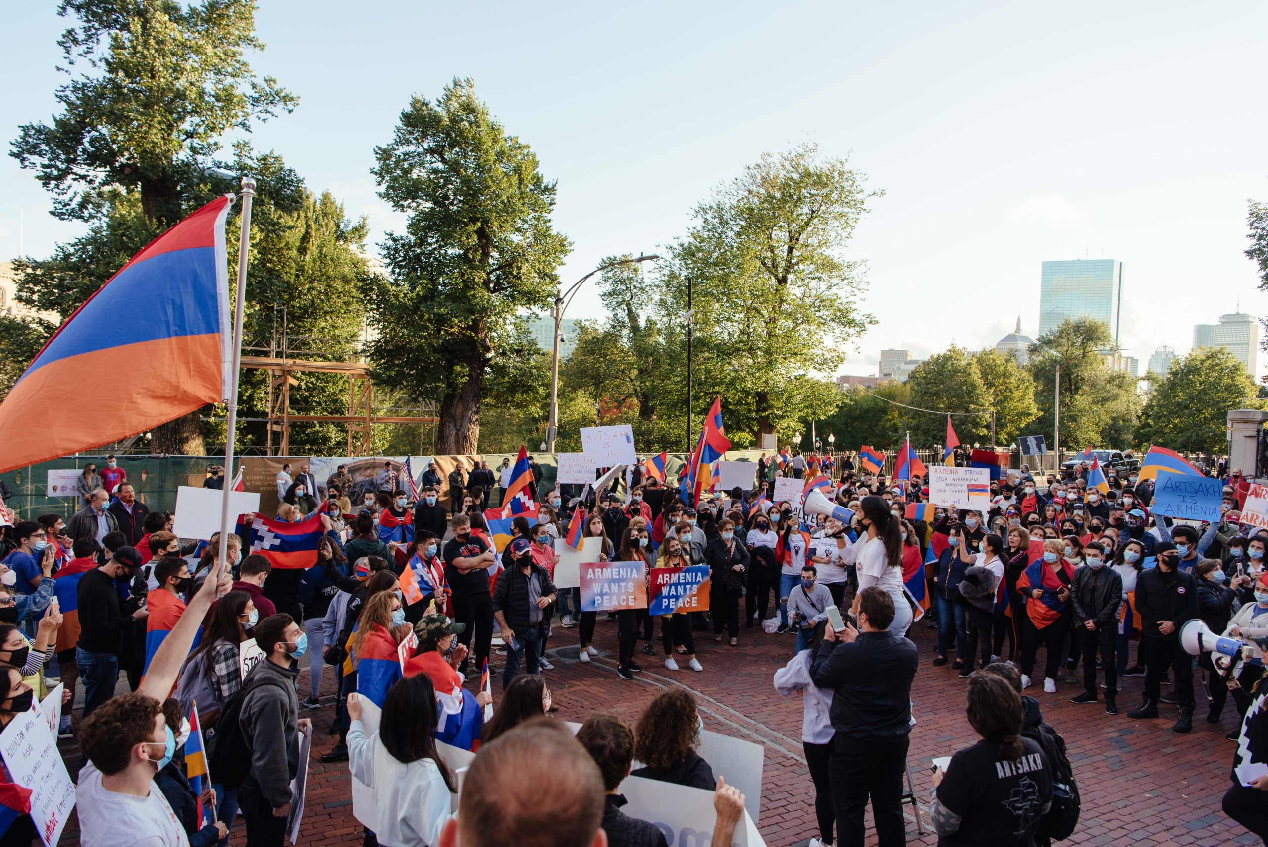 Boston's Armenian community raises awareness of Artsakh conflict