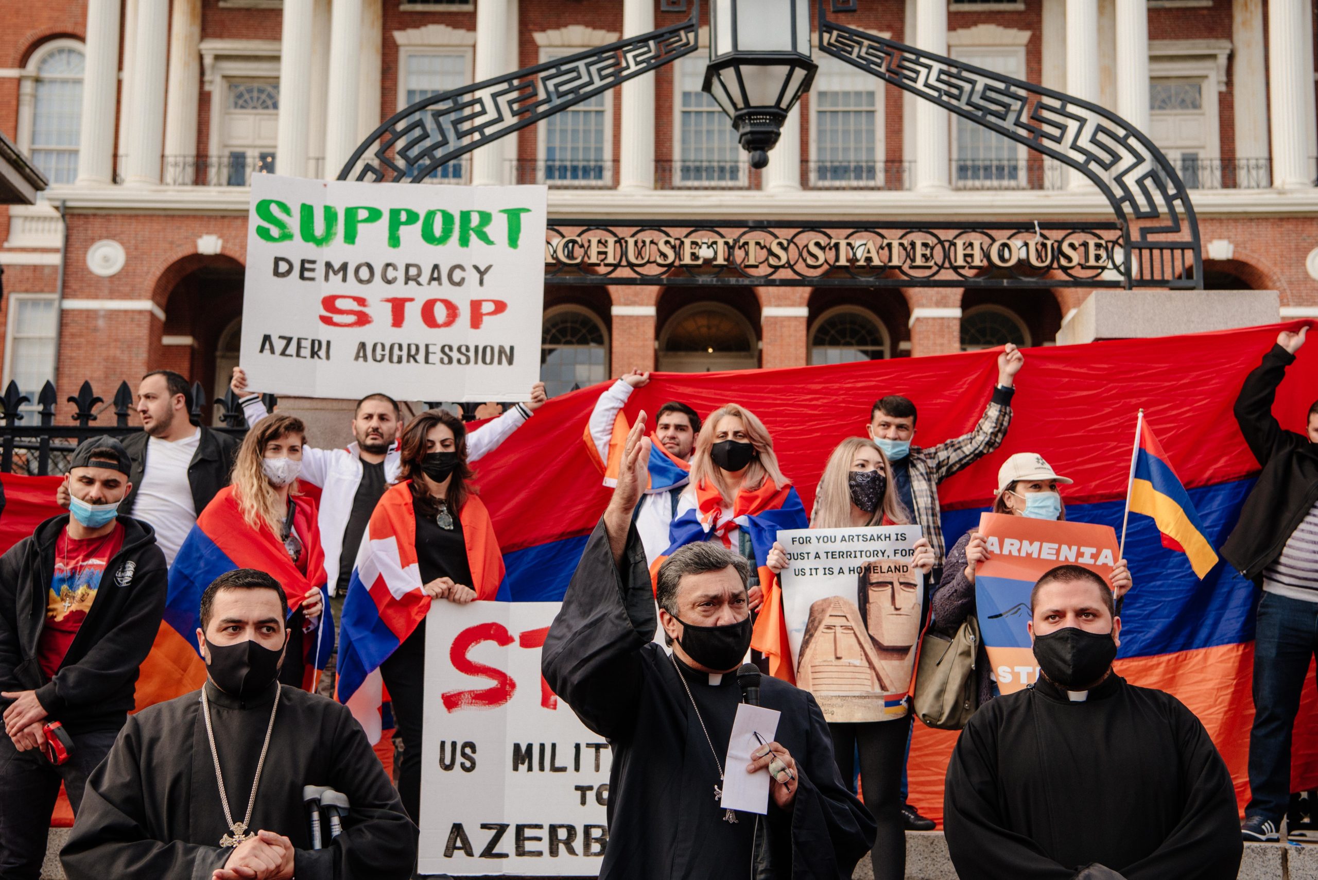 Boston's Armenian community raises awareness of Artsakh conflict