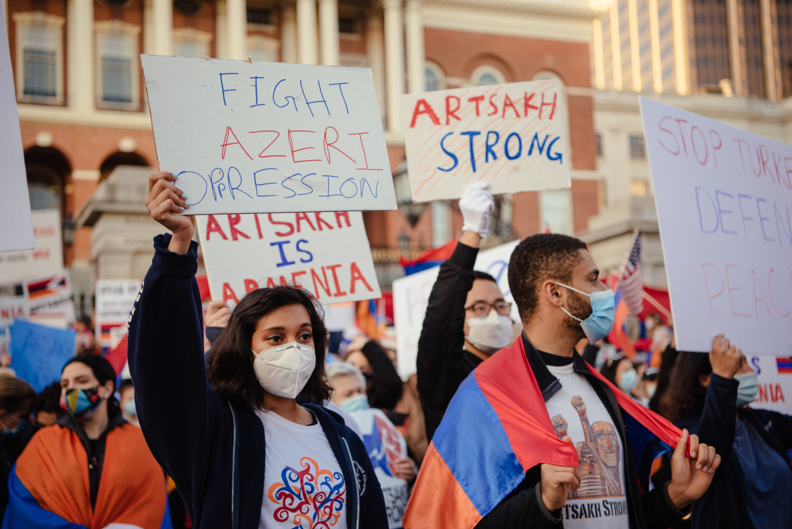 Boston's Armenian community raises awareness of Artsakh conflict