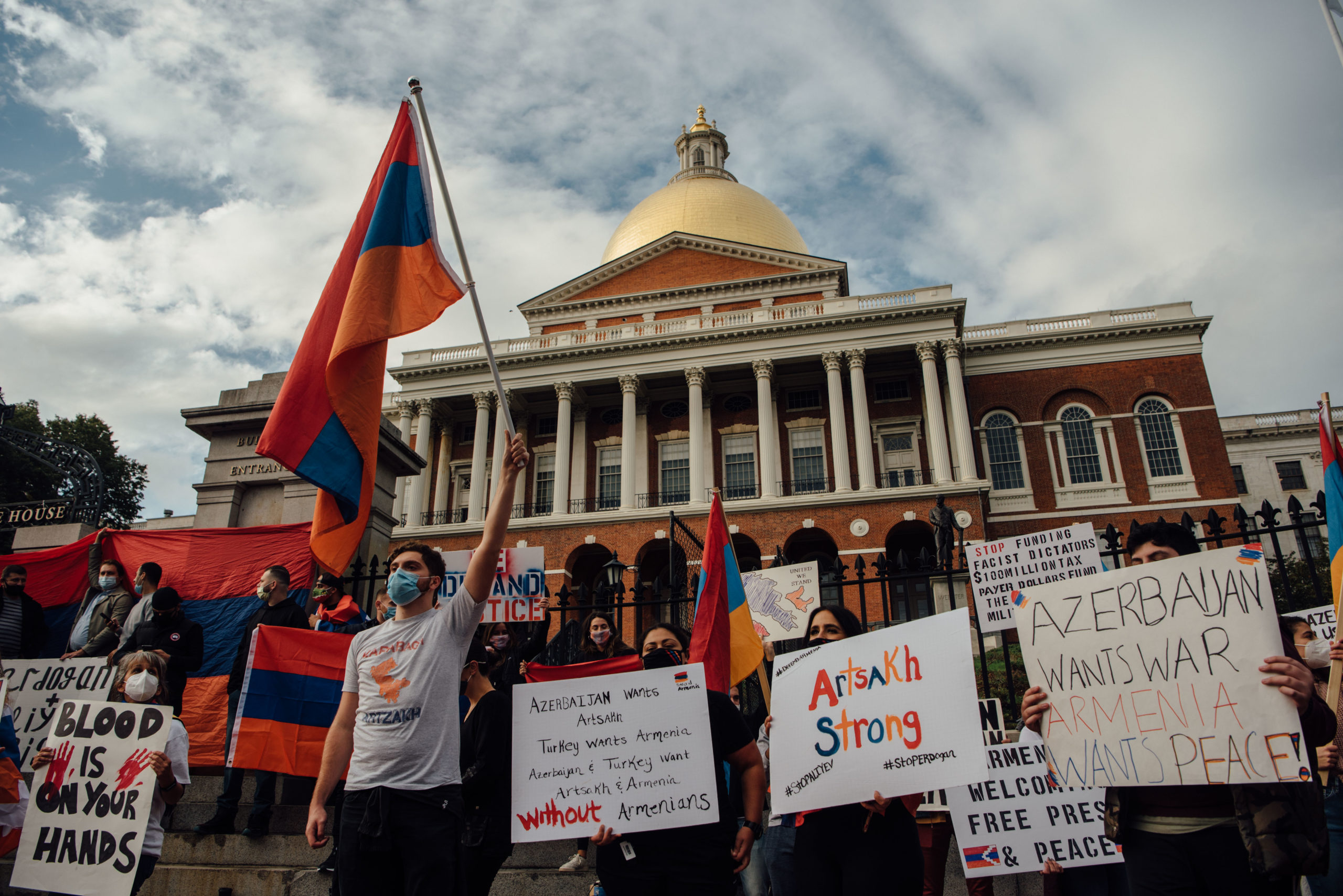 Boston's Armenian community raises awareness of Artsakh conflict