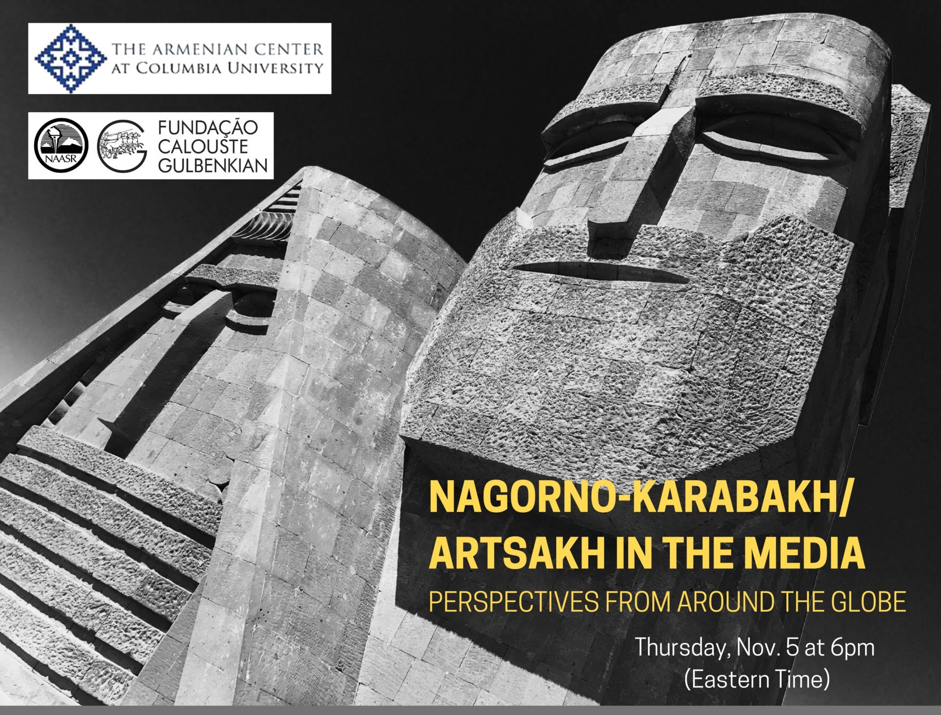 Experts to discuss Nagorno Karabakh Artsakh in the Media on Nov. 5