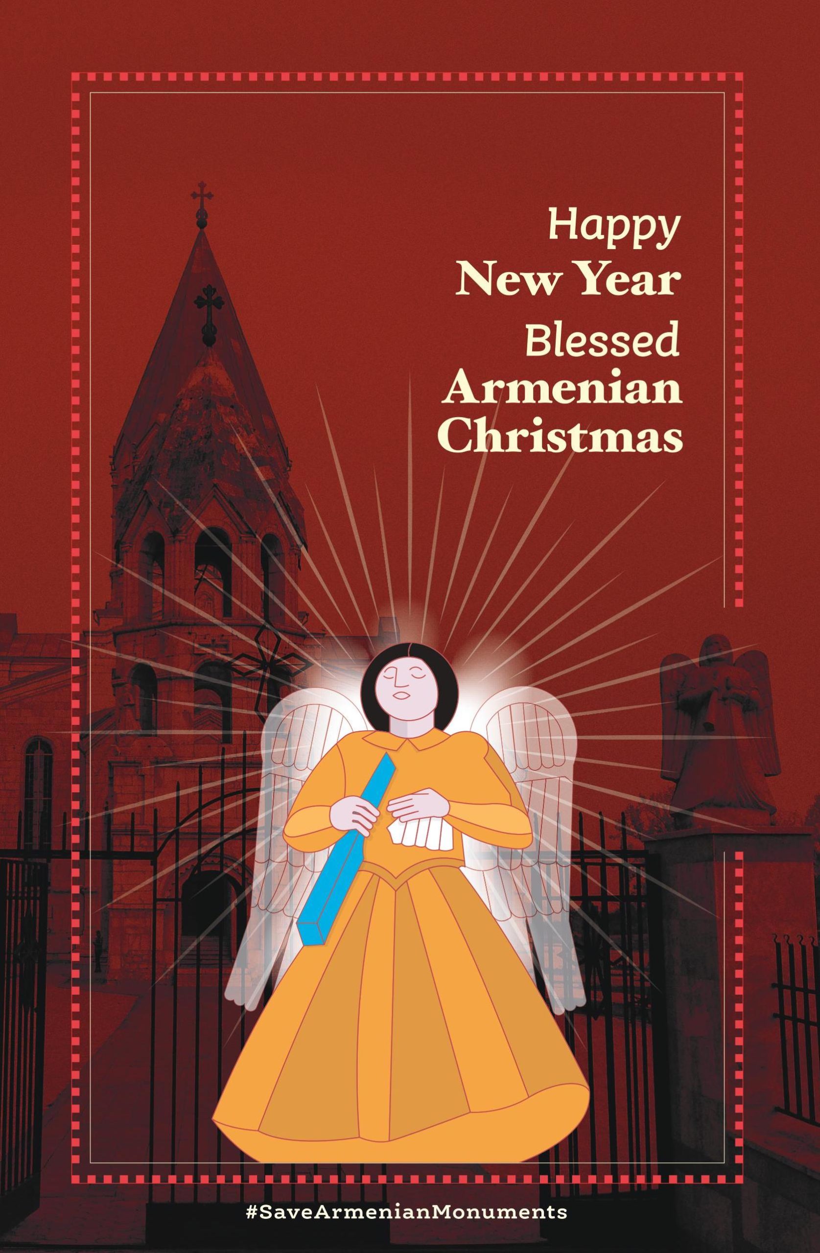 Happy 2022 and Blessed Armenian Christmas from Save Armenian Monuments