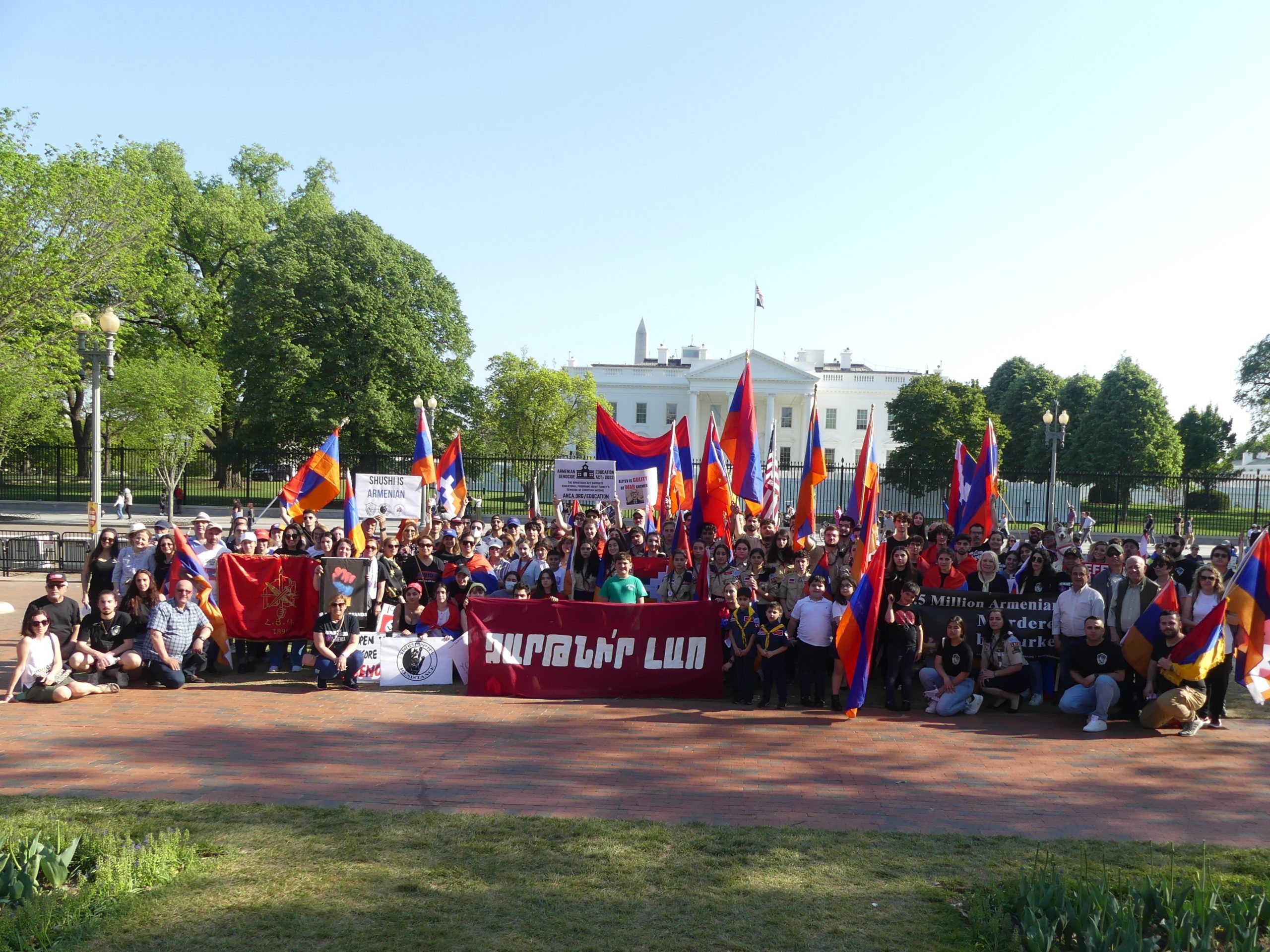 AYF leads Washington, DC March for Justice for the Armenian Genocide