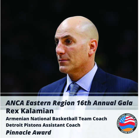 ANCA-WR to Honor NBA Coach Rex Kalamian with People's Champion Award –