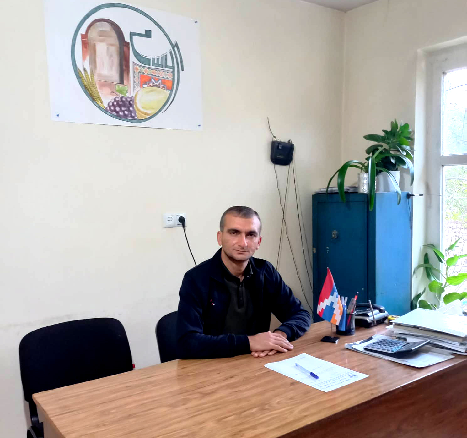 Head of the Hatsi community Santur Sargsyan