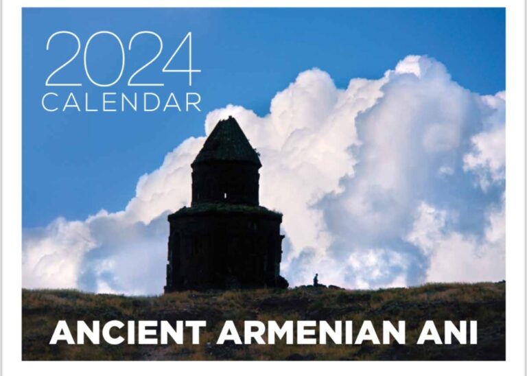 Photography of ancient Armenian Ani featured in new 2024 wall calendar