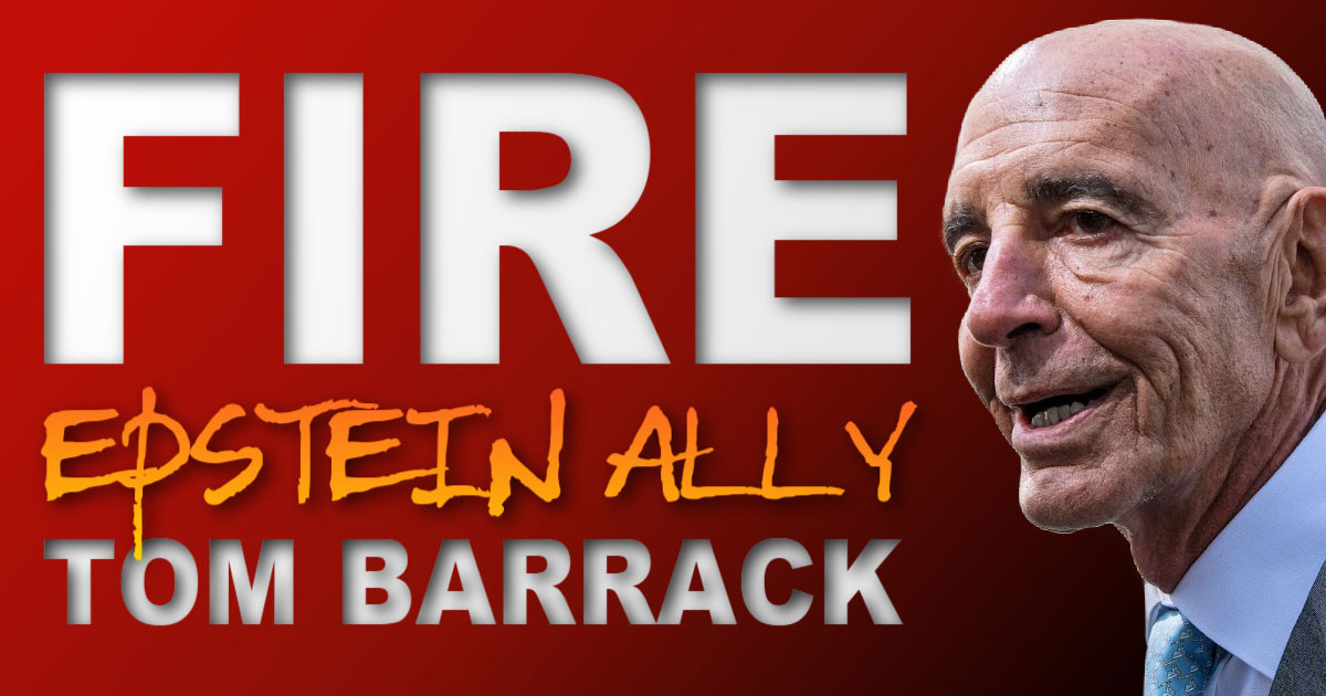 Fire Tom Barrack