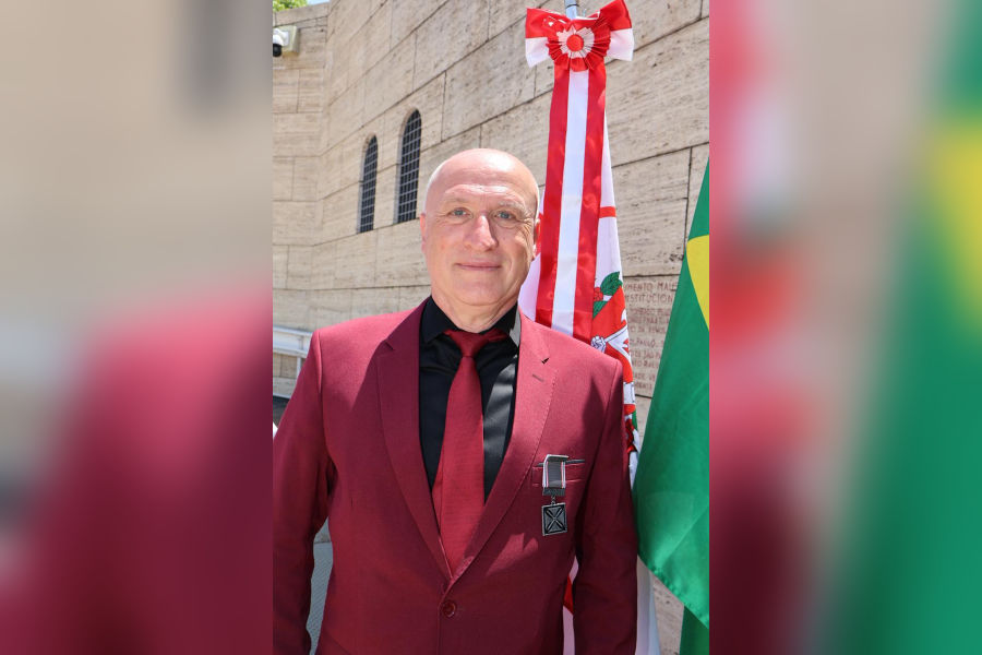 Sarkis Karamekian honored in Brazil with “Pela Lei” Medal