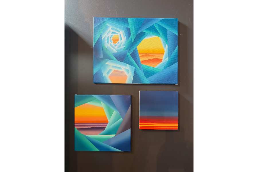 In between horizons: Solo exhibition by Shushanik Karapetyan