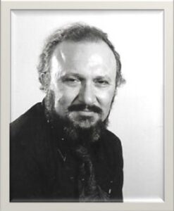 A black and white portrait of Tatul Sonentz-Papazian