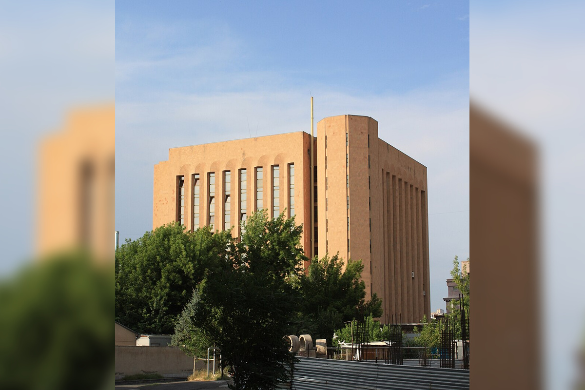 The Russian Embassy in Yerevan, Armenia